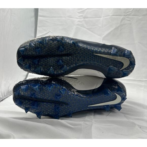 Nike Mens 12 Zoom Force Savage Mid Blue White Football Cleats 880144-155 Shoes main image 9